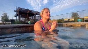 www.aqualungs50.com - Hot Tub Suction Too Much For Sunni Ray thumbnail